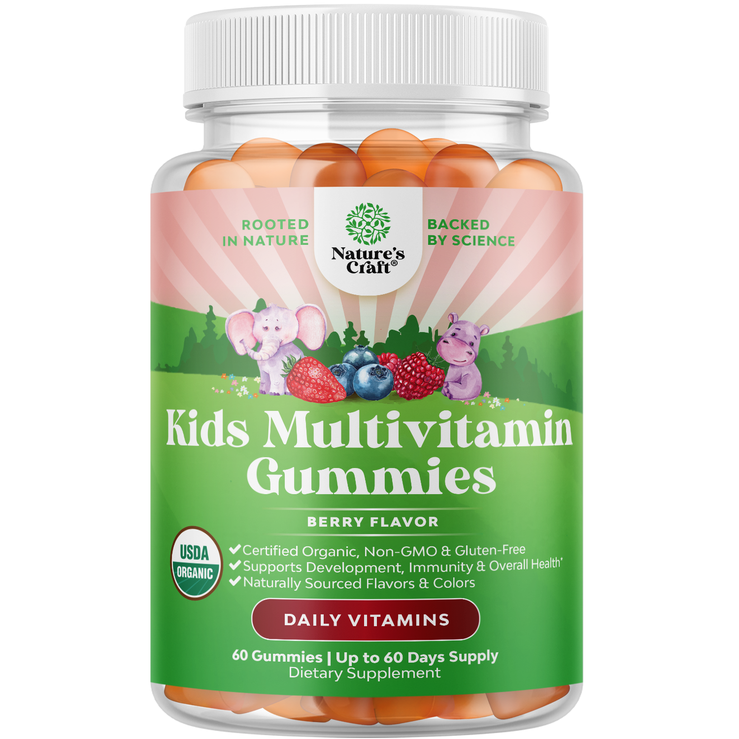 Kids Organic Multivitamin Gummies