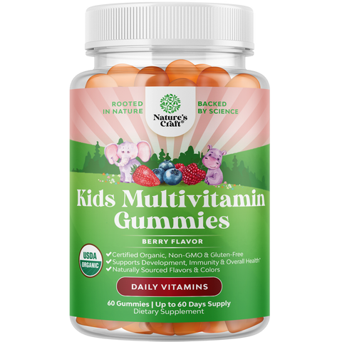 Kids Organic Multivitamin Gummies