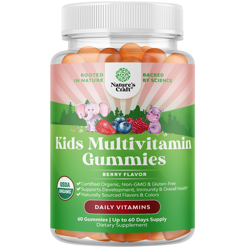 Kids Organic Multivitamin Gummies