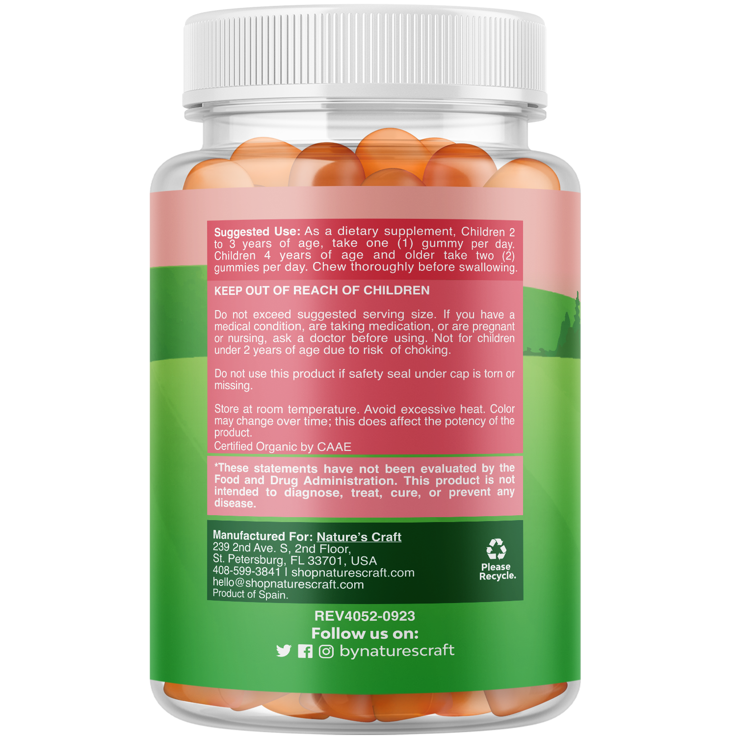 Kids Organic Multivitamin Gummies