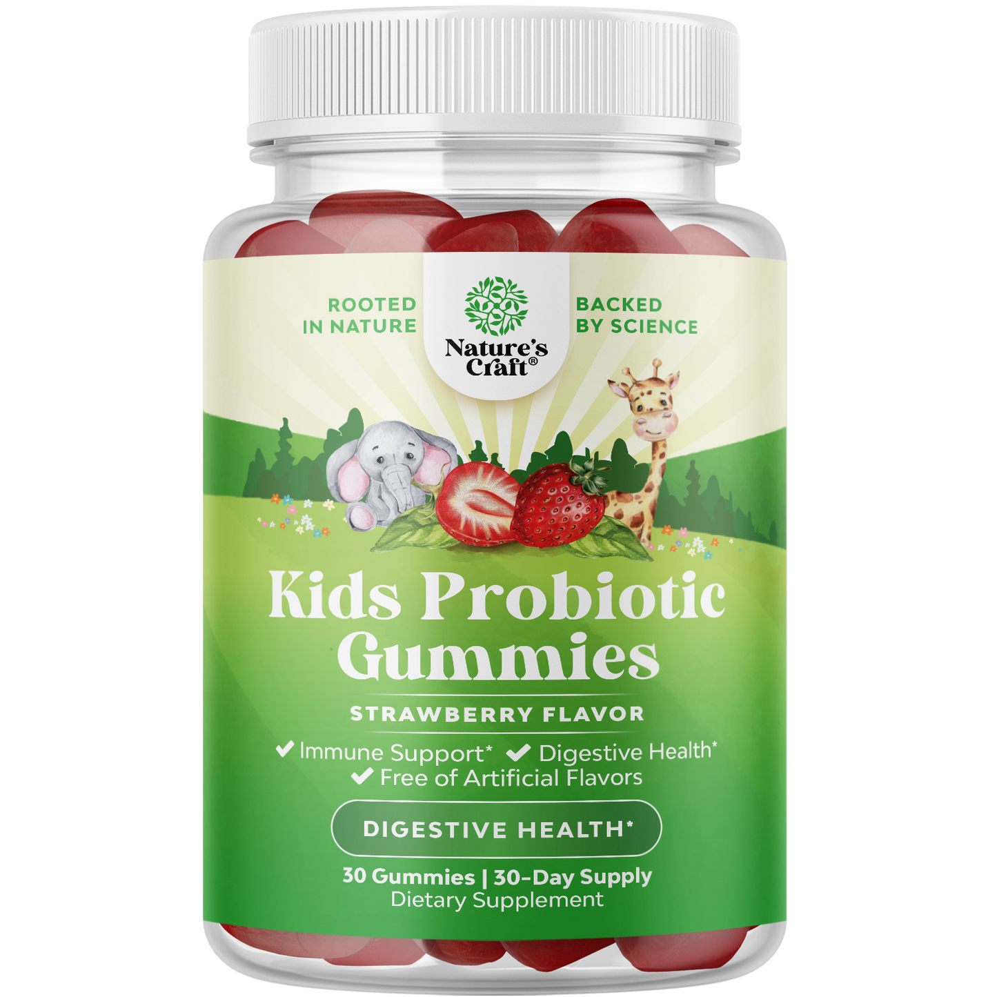 Immune Booster for Kids - 30 Gummies - Nature's Craft