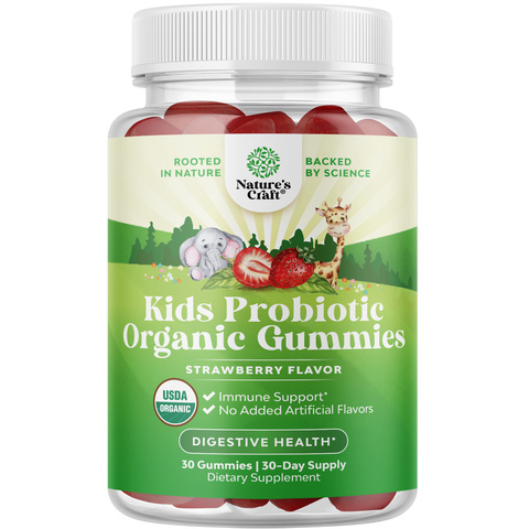 Kids Probiotic Organic Gummies