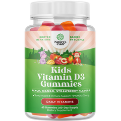 Kids Vitamin D3 Gummies 1000 IU per serving