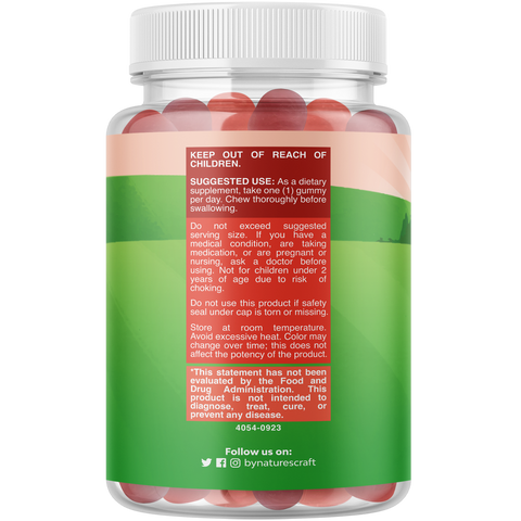 Kids Vitamin D3 Gummies 1000IU per serving