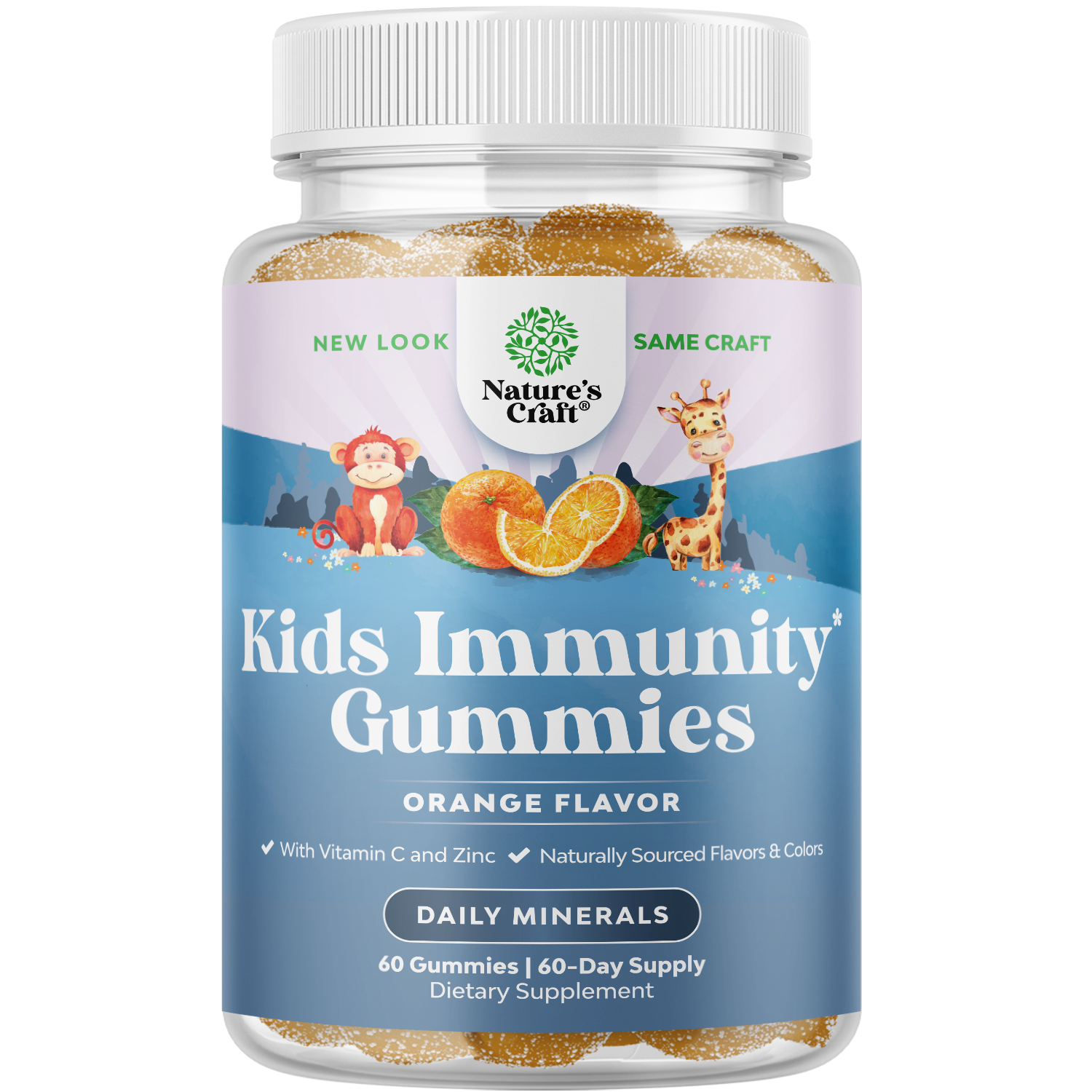 Kids Immunity Support - 60 Gummies - Nature's Craft