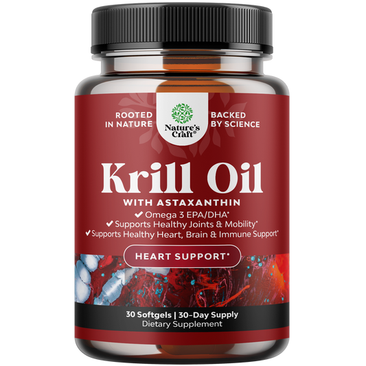 Krill Oil - 30 Softgels - Nature's Craft