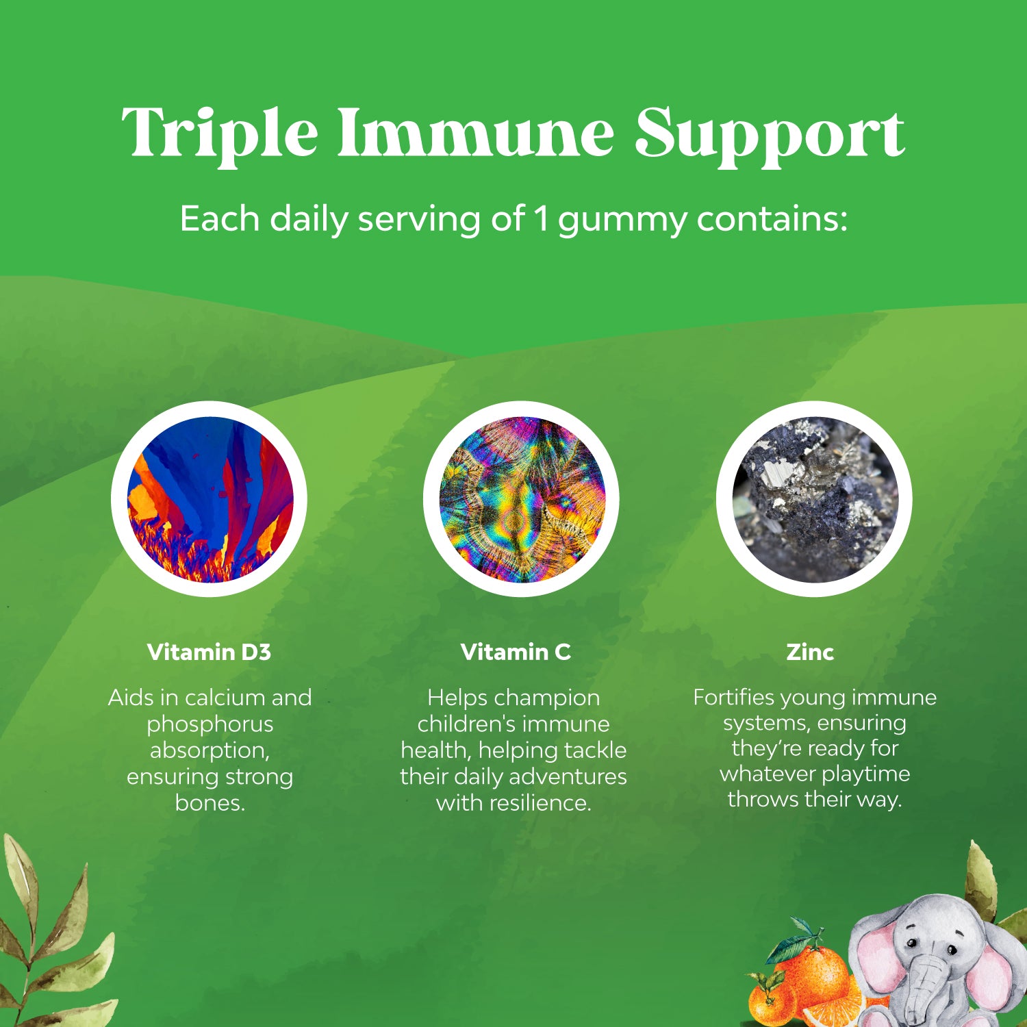 Kids 3X Immunity Gummies - 120 Gummies