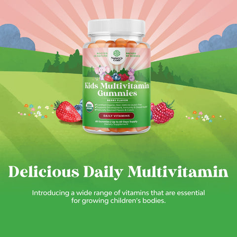 Kids Organic Multivitamin Gummies