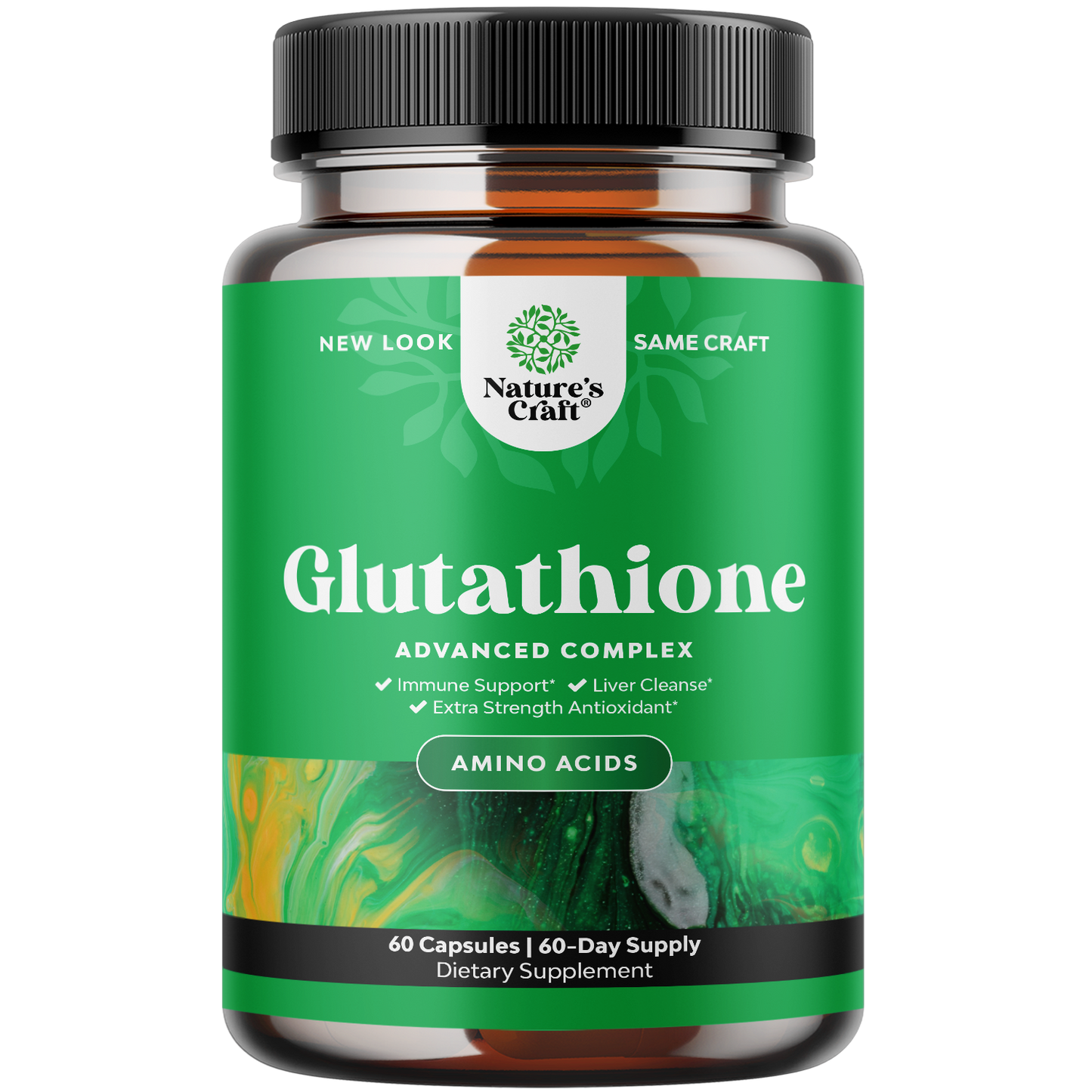 L-Glutathione - 60 Capsules - Nature's Craft