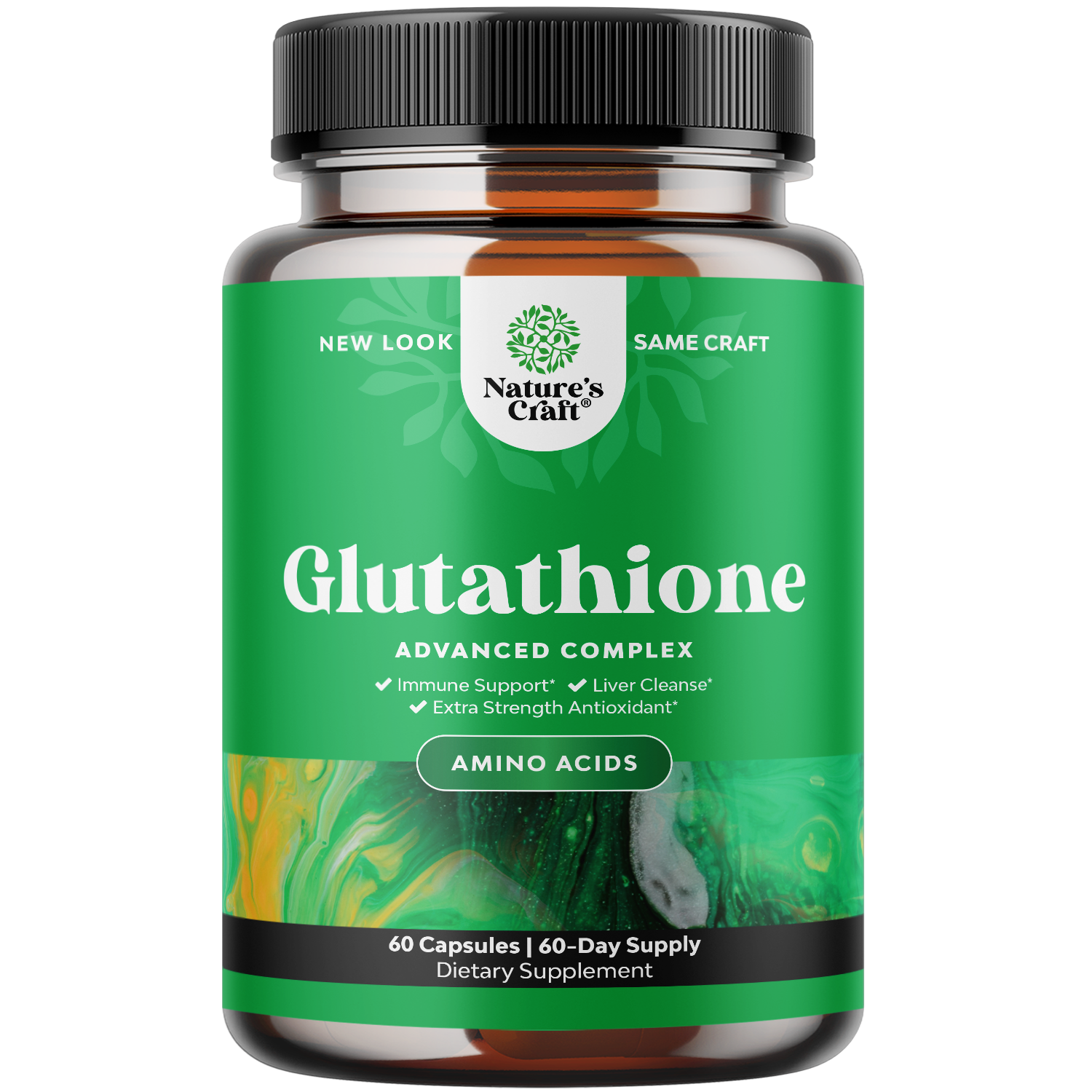 L-Glutathione - 60 Capsules - Nature's Craft