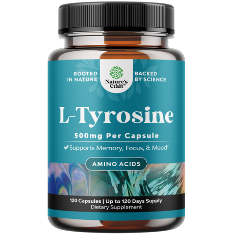 L-Tyrosine 500mg per serving