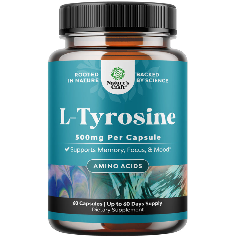 L-Tyrosine 500mg per serving