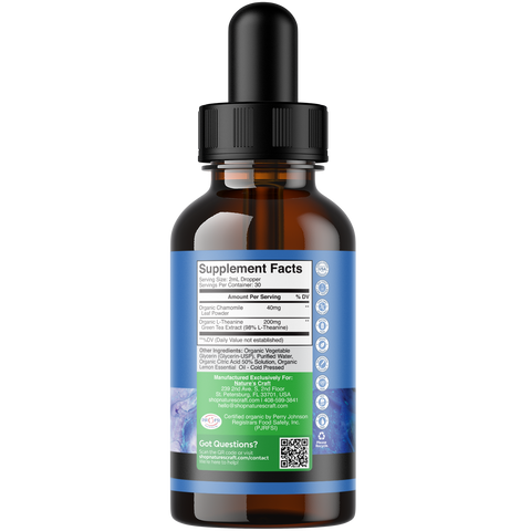 Organic L-Theanine 200mg per serving