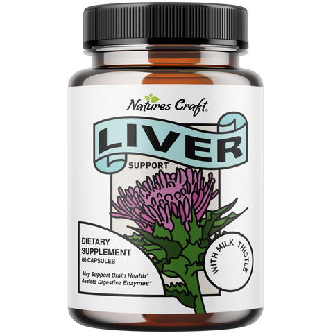 Nature'sCraft Suplemento Natural para el Hígado 60ct