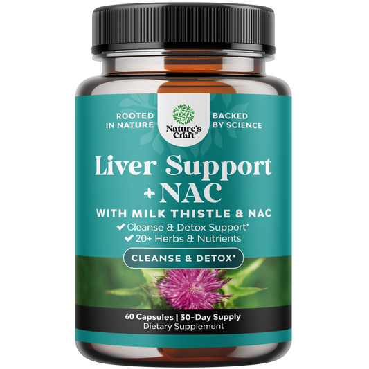 Liver Support + NAC - 60 Capsules