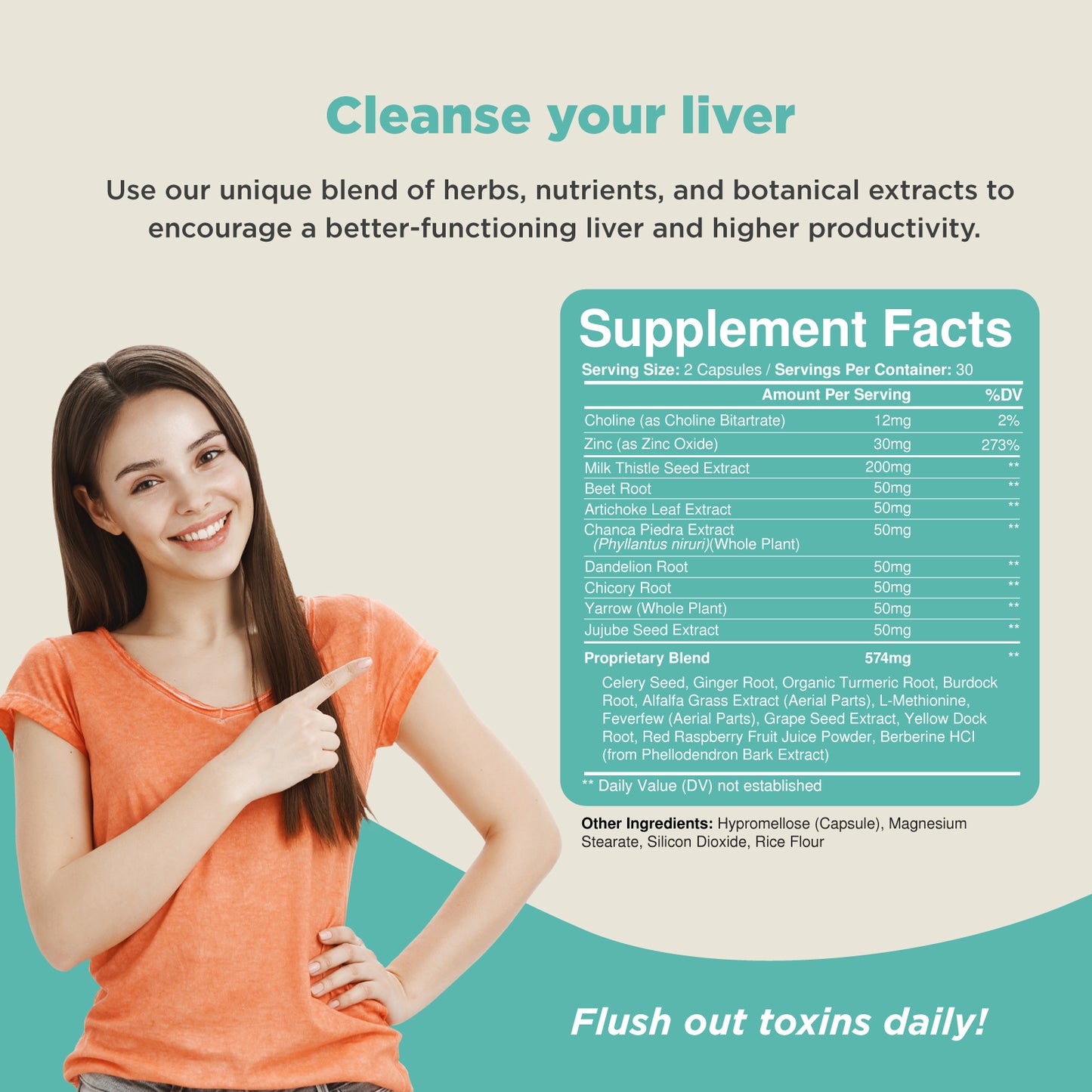 Liver Support - 60 Capsules - Nature's Craft