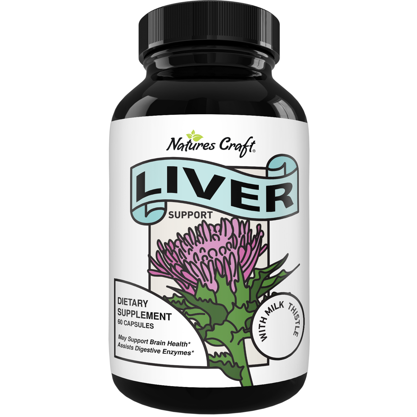 Liver Support - 60 Capsules - Nature's Craft