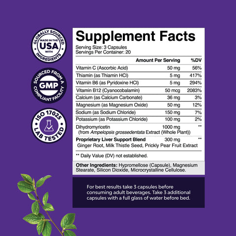 Nature'sCraft Suplemento Natural para el Hígado 60ct