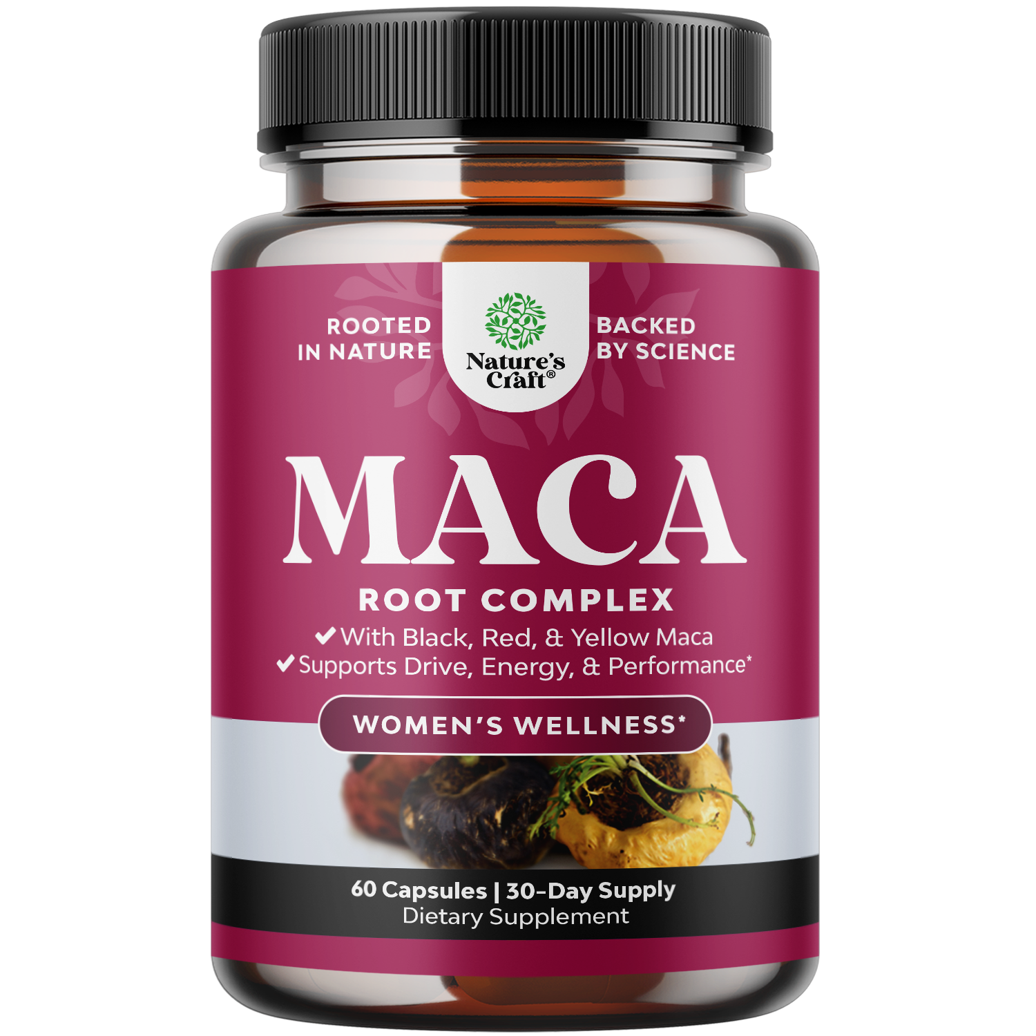 Women's MACA Root Complex 1500mg per serving