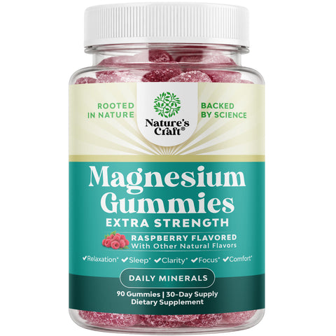 Magnesium Gummies 255mg Per Serving