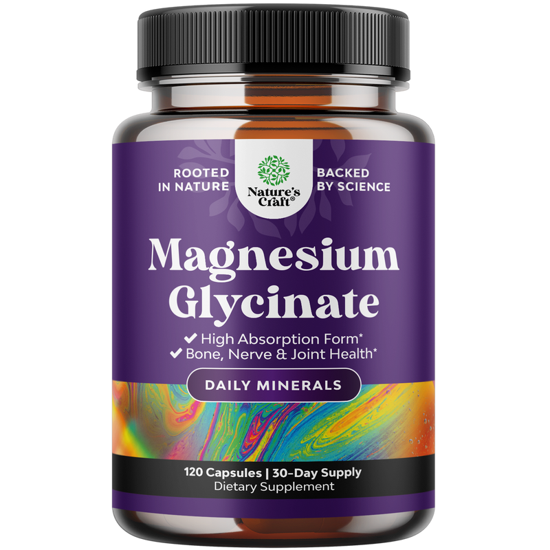 Magnesium Glycinate 500mg per serving