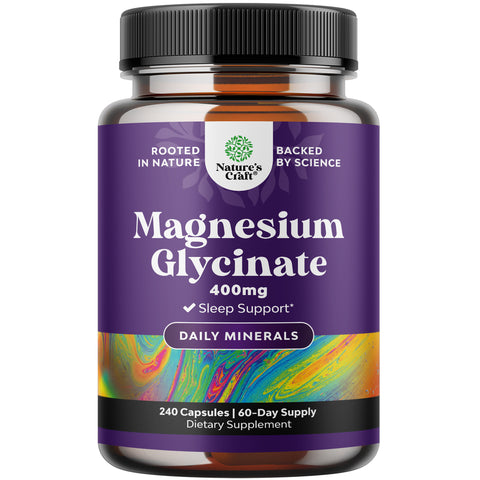 Magnesium Glycinate 400mg per serving