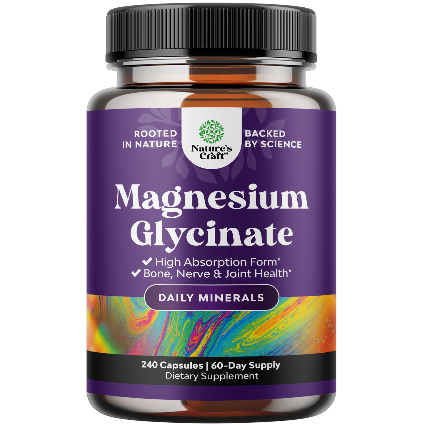 Magnesium Glycinate - 240 Capsules