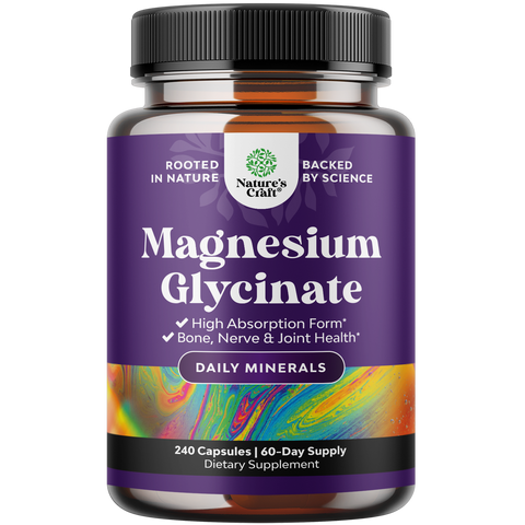 Magnesium Glycinate 500mg per serving