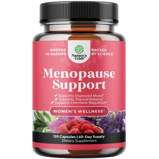 Menopause Support - 120 Capsules - Nature's Craft