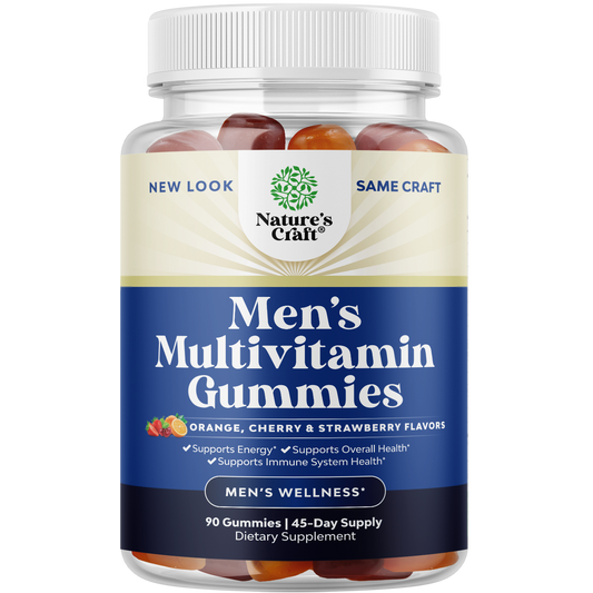 Multivitamin for Men - 90 Gummies - Nature's Craft