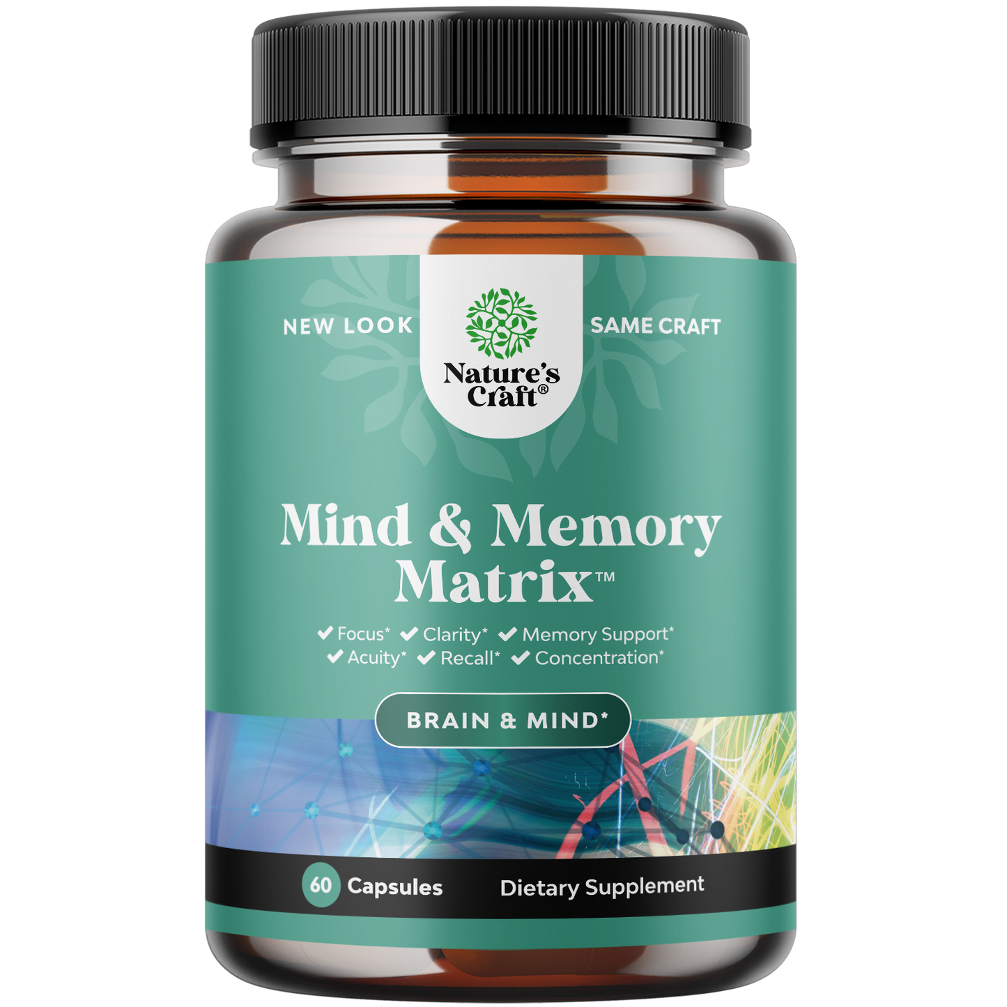 Mind & Memory Matrix - 60 Capsules - Nature's Craft