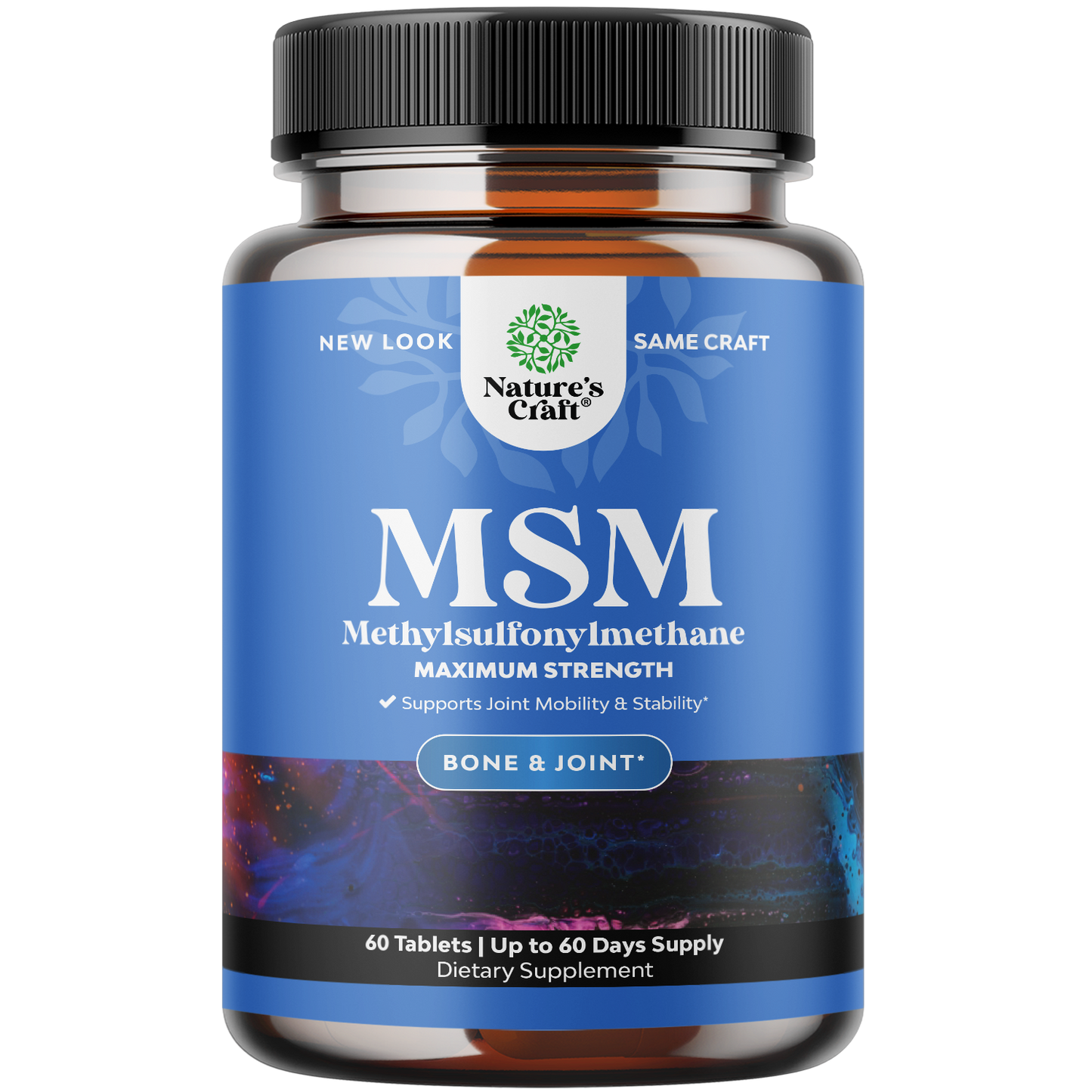 MSM - 60 Capsules - Nature's Craft