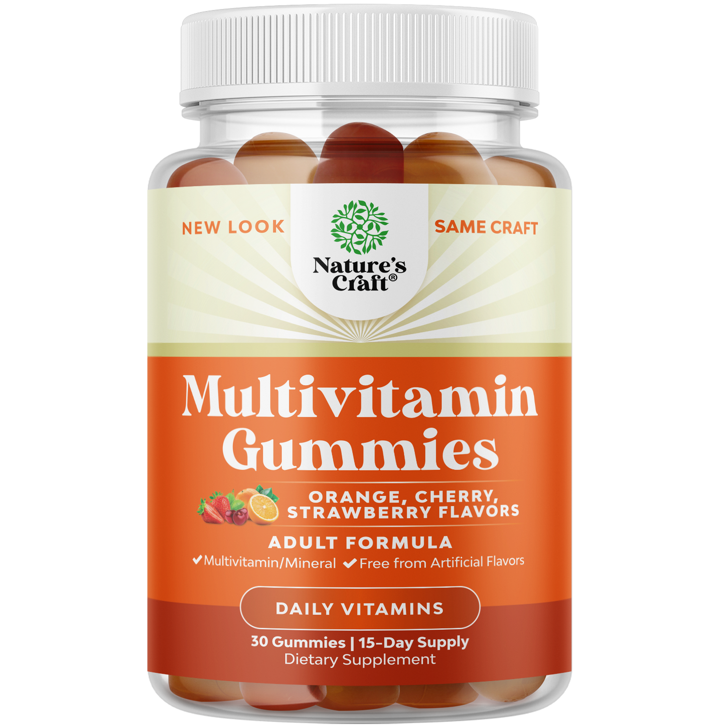 Multivitamin for Adults - 30 Gummies - Nature's Craft
