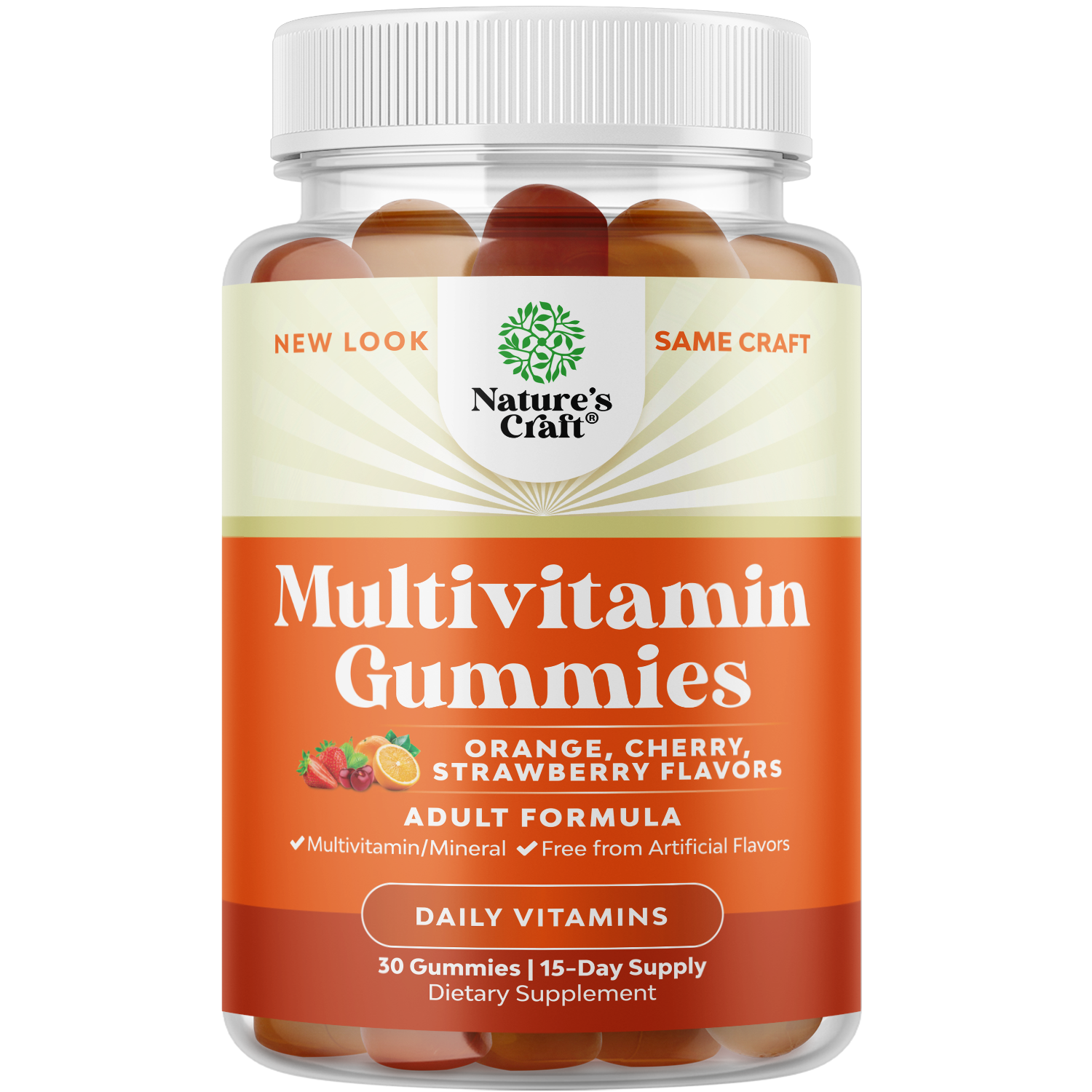 Multivitamin for Adults - 30 Gummies - Nature's Craft