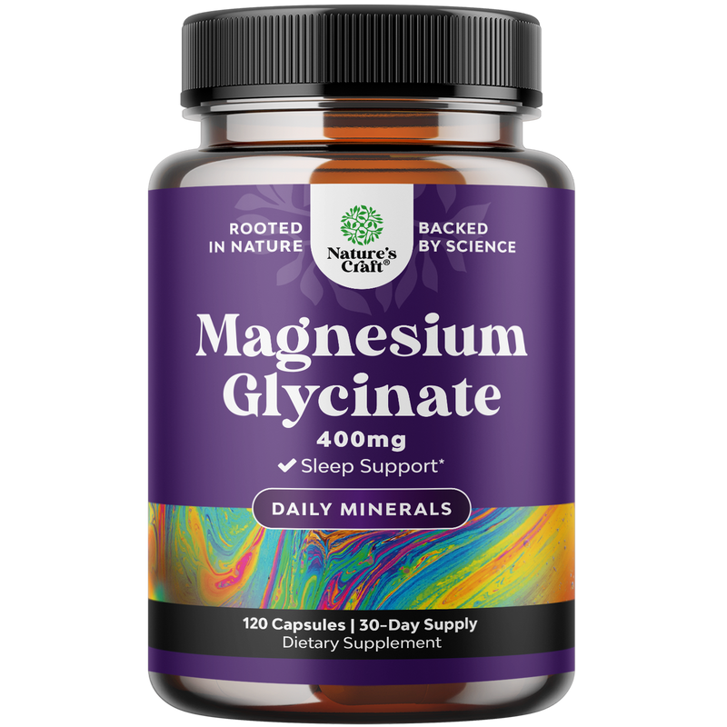 Magnesium Glycinate 400mg per serving