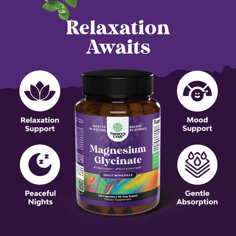 Magnesium Glycinate 400mg per serving