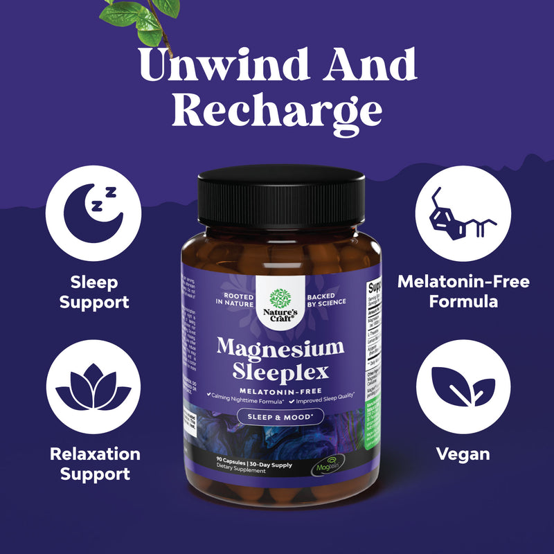 Magnesium Sleeplex 1000mg per serving