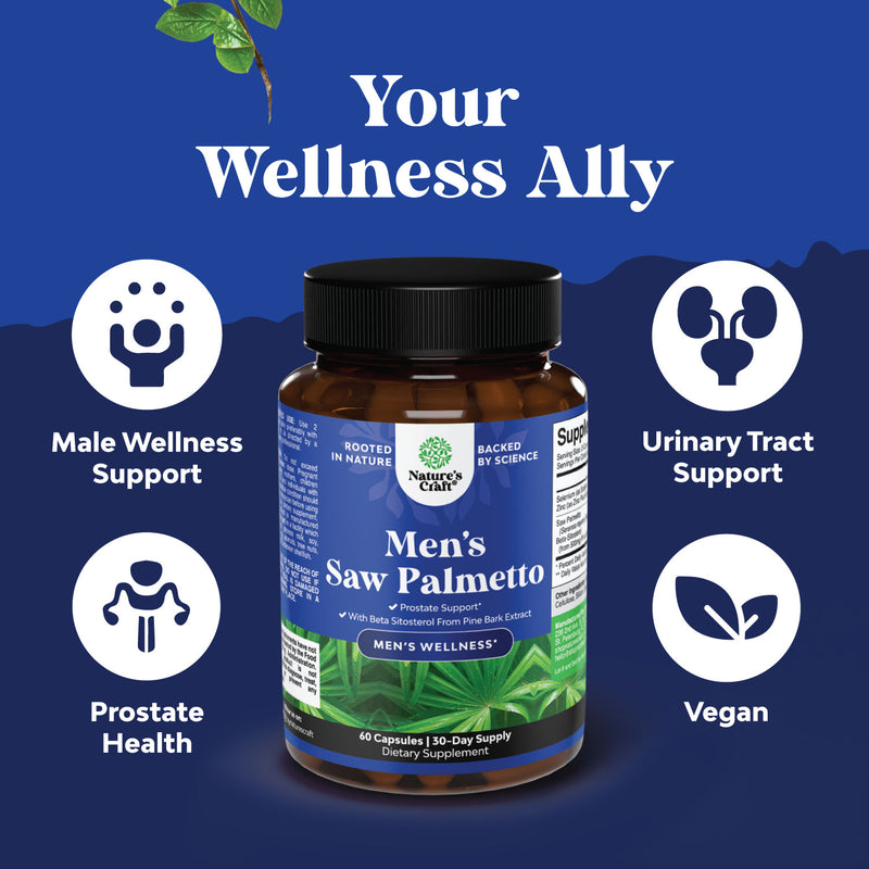 Men's Saw Palmetto 450mg per serving