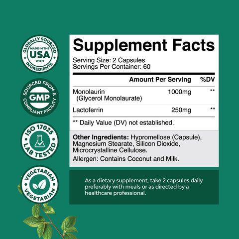 Monolaurin + Lactoferrin