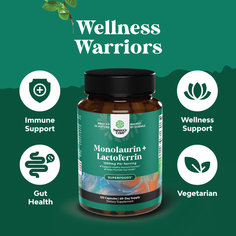 Monolaurin + Lactoferrin