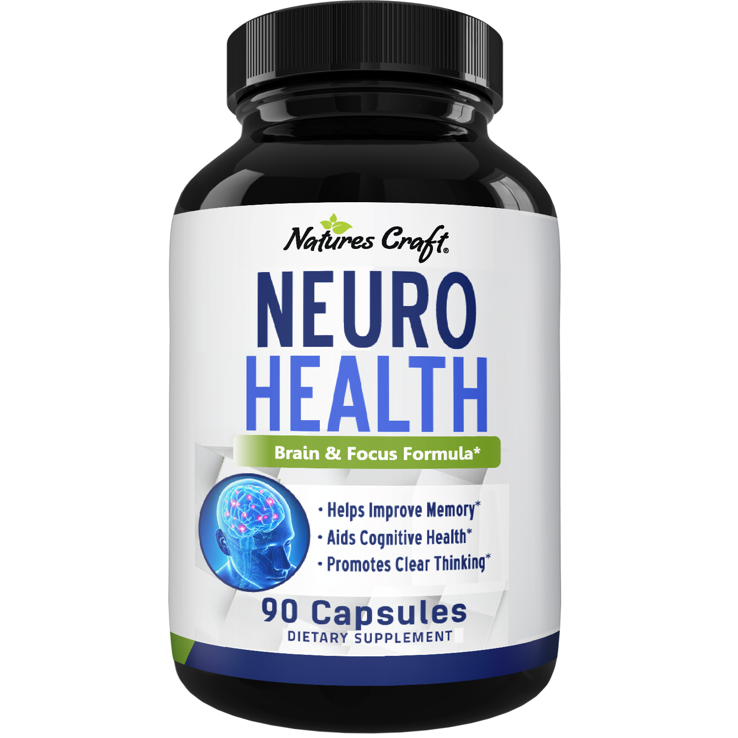 Neuro Health Brain and Focus Formula - 90 Capsules