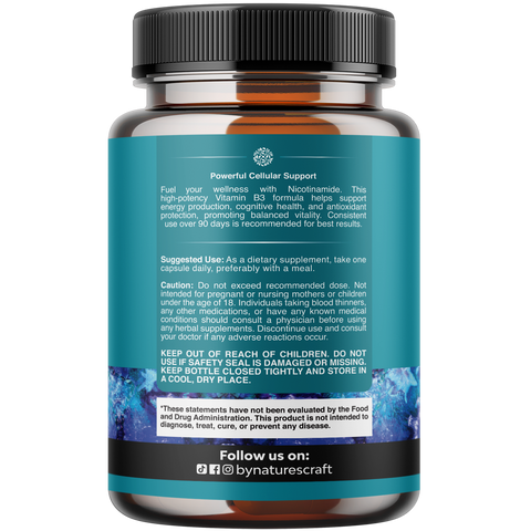 Nicotinamide NAD + Precursor 500mg