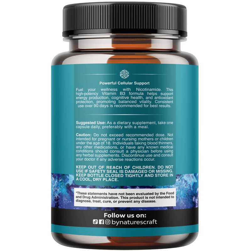 Nicotinamide NAD + Precursor 500mg