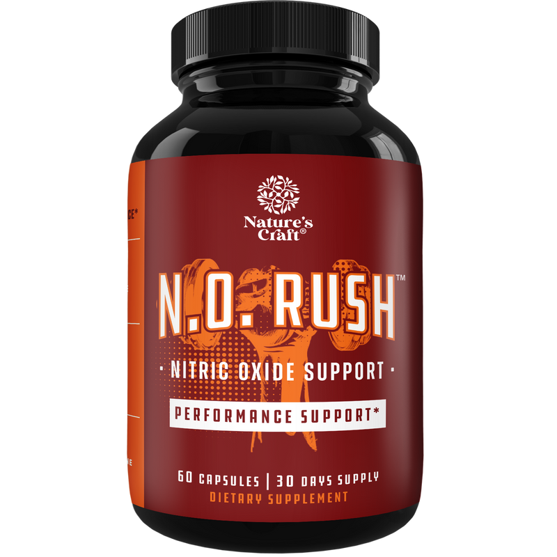 N.O. Rush - 60 Capsules - Nature's Craft