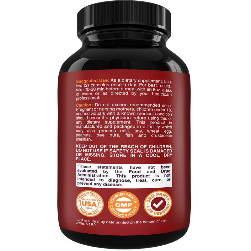 N.O. Rush - 60 Capsules - Nature's Craft