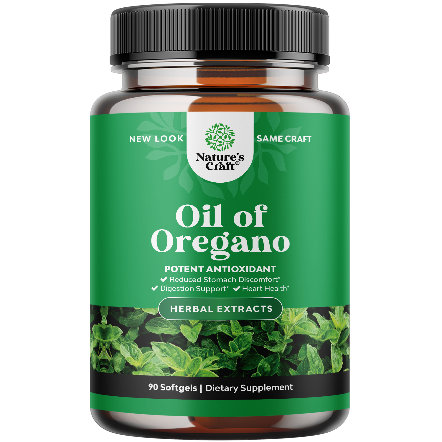 Oil of Oregano - 90 Softgels - Nature's Craft