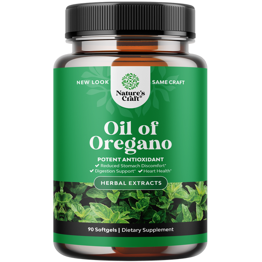Oil of Oregano - 90 Softgels - Nature's Craft