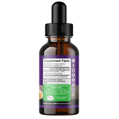 Organic Ashwagandha Drops
