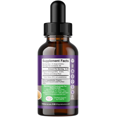 Organic Ashwagandha Drops