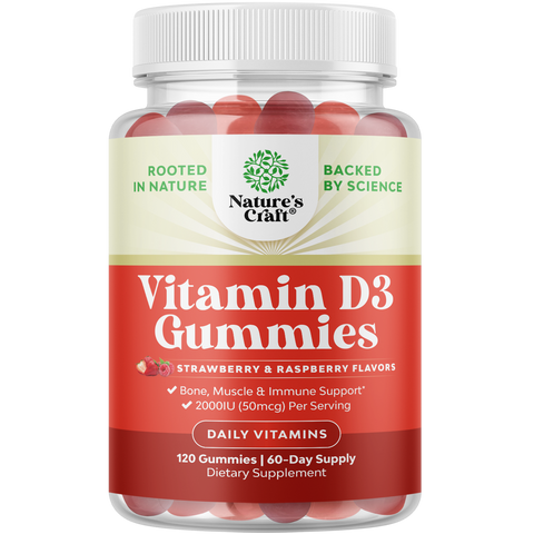 Vitamin D3 Gummies 2000IU per serving